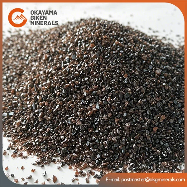 Alumina màu nâu hợp nhất để nghiêng lò